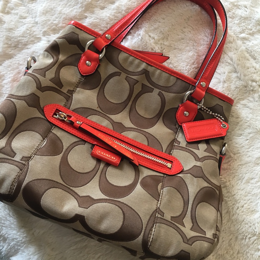 Authentic vintage coach purse